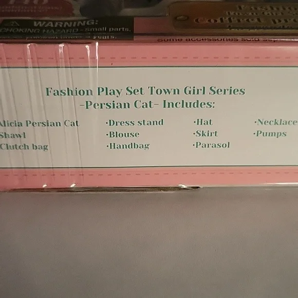 Calico Critters Fashion Play Set - Town Girl Series - Persian Cat - Picture 11 of 11